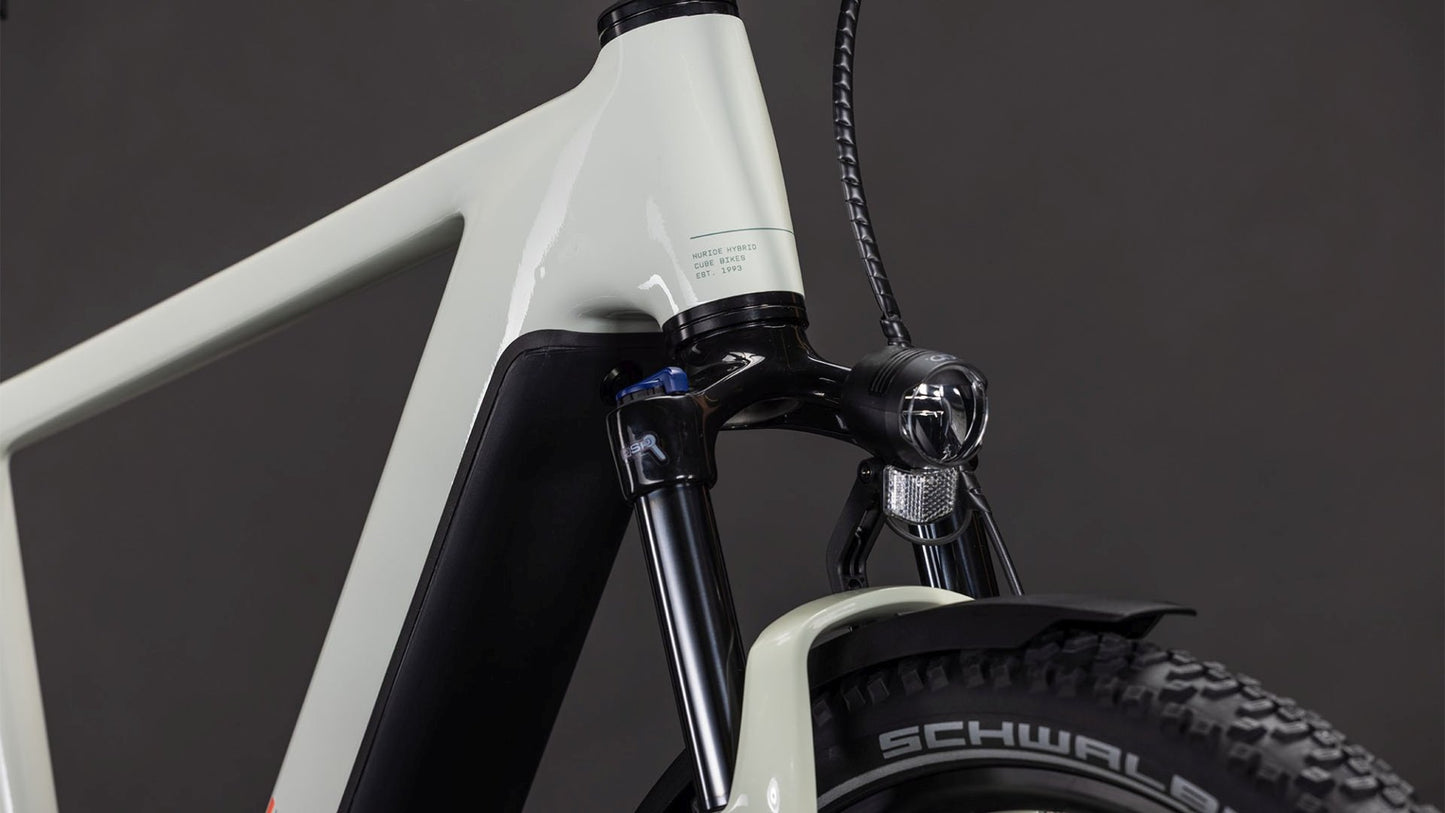CUBE NURIDE HYBRID PERFORMANCE 600 eTREKKING BIKE 2026 DESERTSTONE' N 'GREY