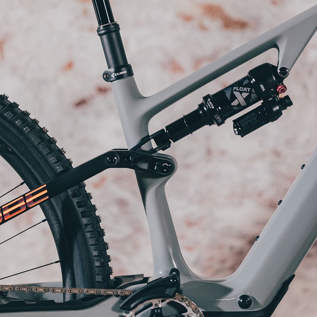 CUBE AMS HYBRID ONE44 C:68X TM 400X E-MTB BIKE 2024 SWAMPGREY 'N' PURPLEREFLEX