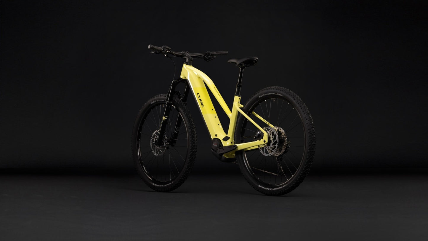 CUBE REACTION HYBRID RACE 800 eMTB BIKE 2027 BANANASPLIT 'N' BLACK (TRAPEZE)