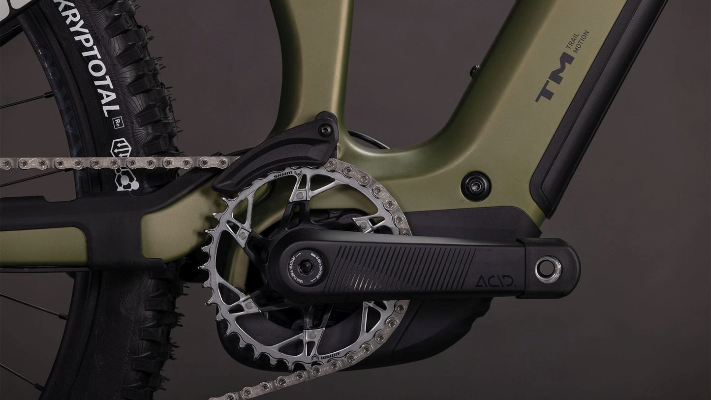 CUBE STEREO HYBRID ONE77 HPC TM 800 eMTB BIKE 2026 REEDGREEN' N 'MATRIX