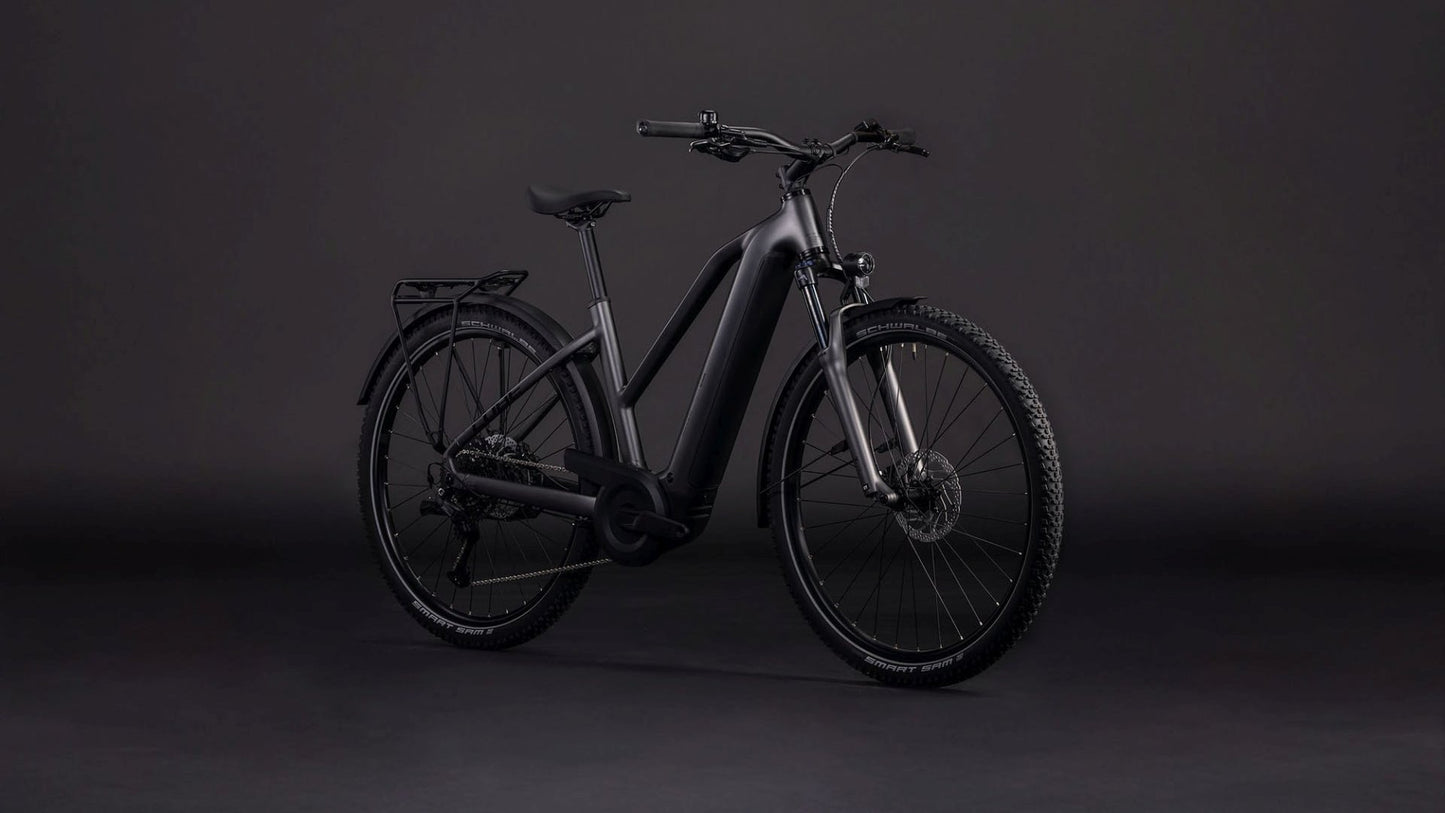 CUBE NURIDE HYBRID PERFORMANCE 600 TRAPEZE eTREKKING BIKE 2026 SLABGREY' N 'BLACK
