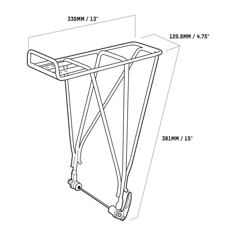 BLACKBURN EXPEDITION 1 DISC REAR RACK