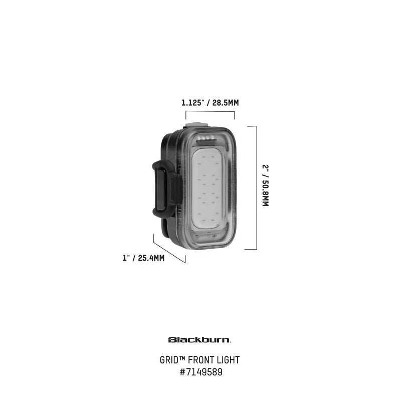 BLACKBURN GRID FRONT AND REAR LIGHT SET