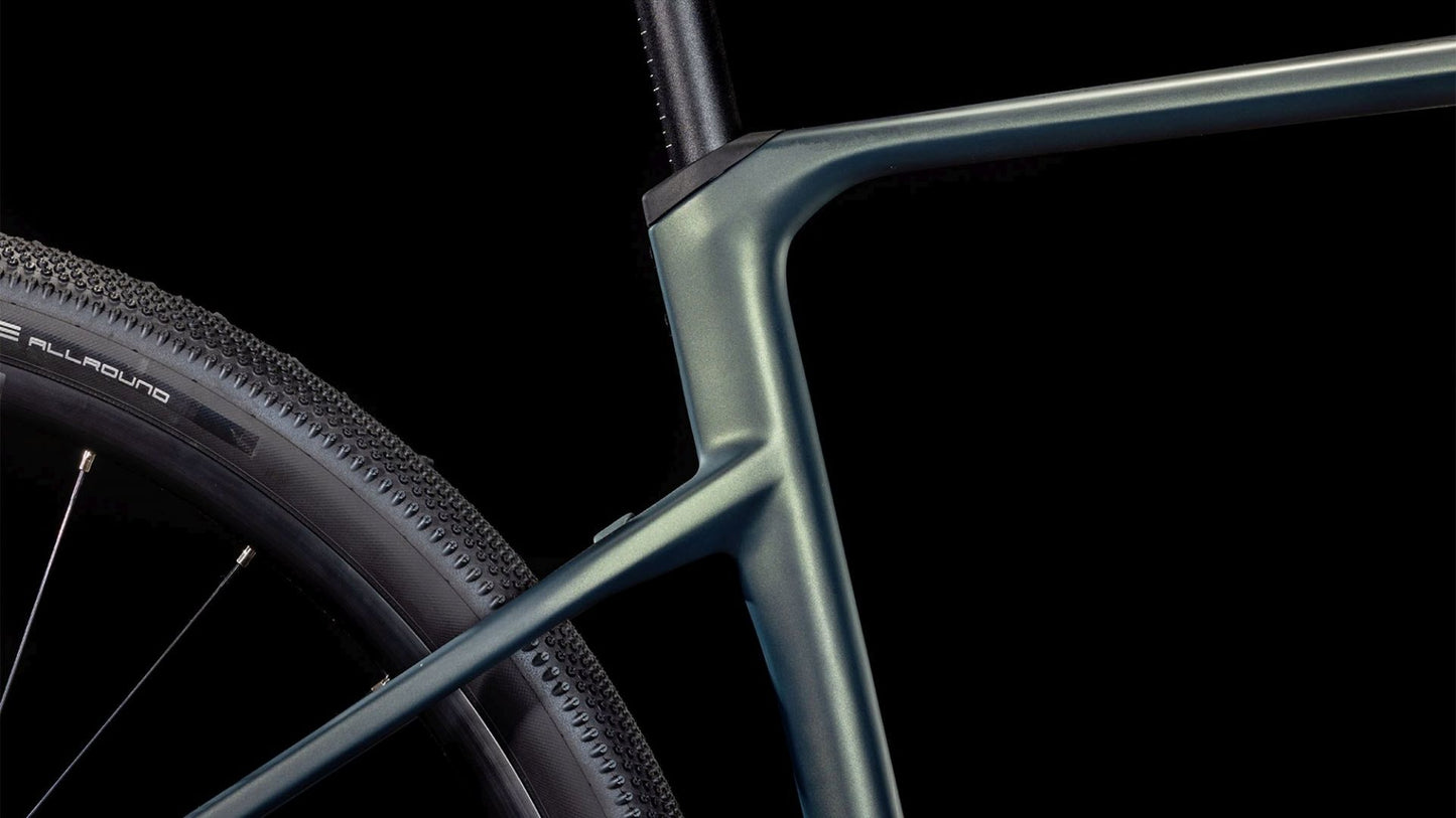 CUBE NULANE HYBRID C:62 RACE 400X GRAVEL eBIKE 2025 SAGEBUSHGREEN' N 'PRISM