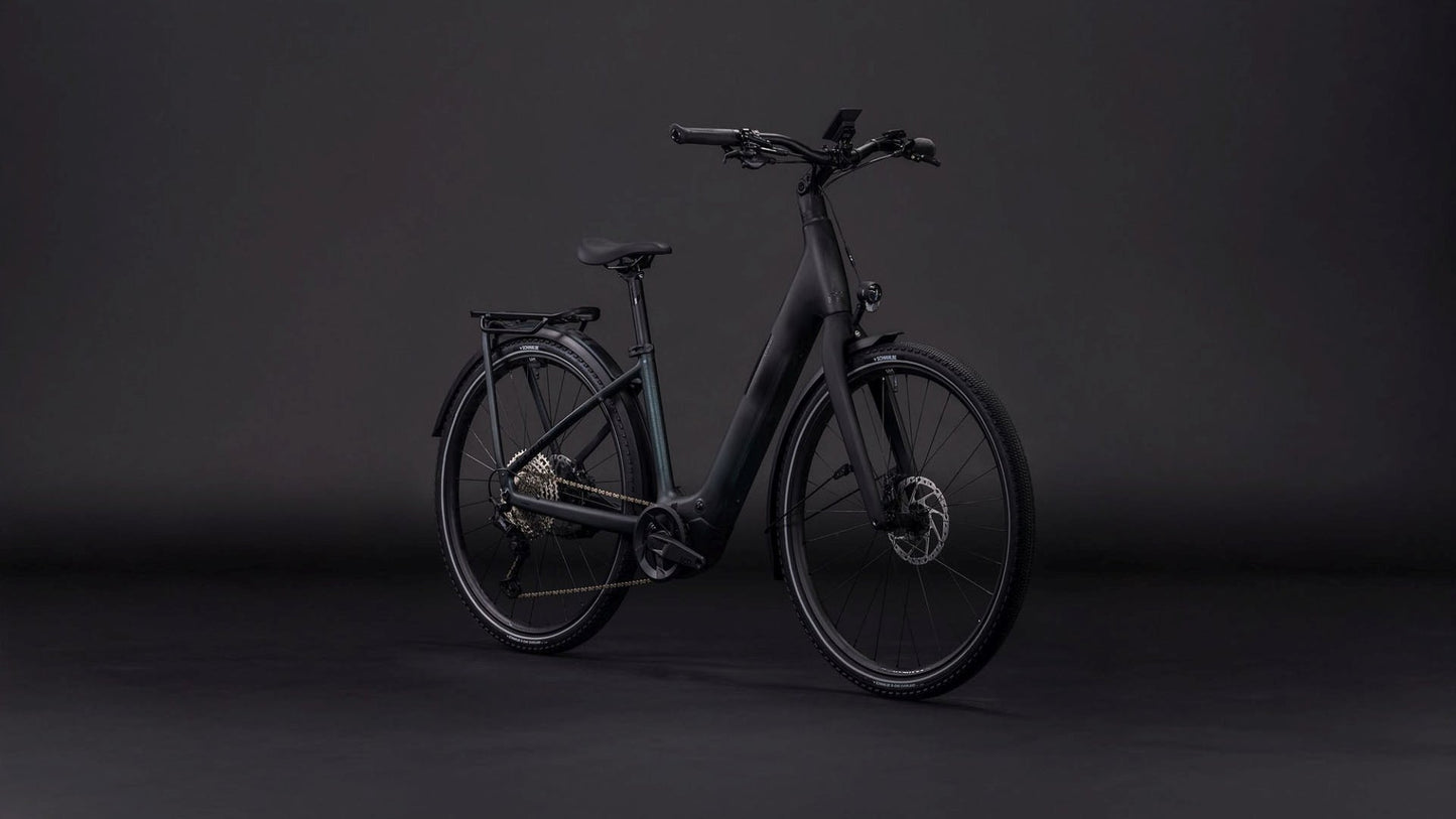 CUBE KATHMANDU HYBRID C:62 SLX 400X EASY ENTRY eBIKE 2026 LIQUIDBLACK´ N ´BLUEDUST