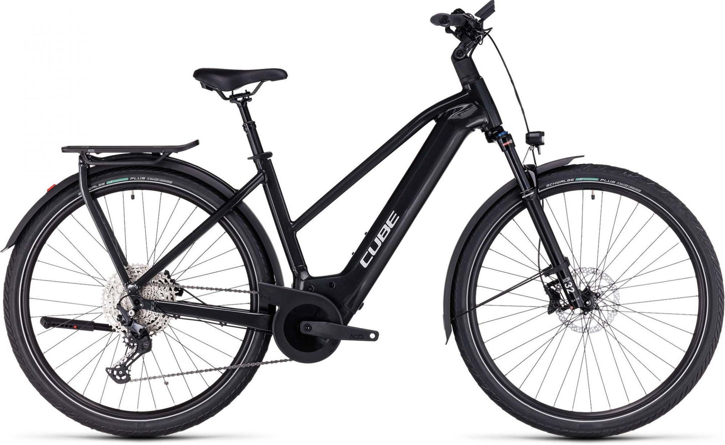 CUBE KATHMANDU HYBRID EXC 750 LADY E-MTB BIKE 2023 GREY 'N' SILVER