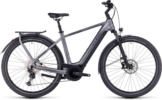 CUBE TOURING HYBRID EXC 625 EBIKE 2023 - GREY ´N´ METAL