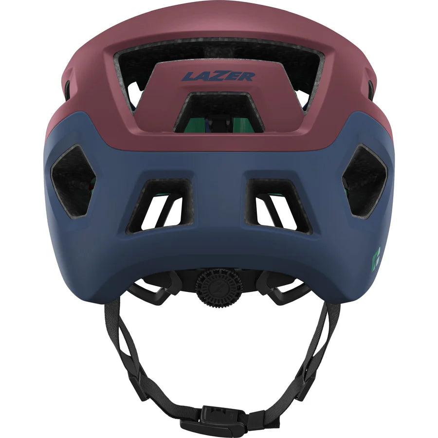 LAZER COYOTE KINETICORE MTB HELMET MATT COSMIC BERRY