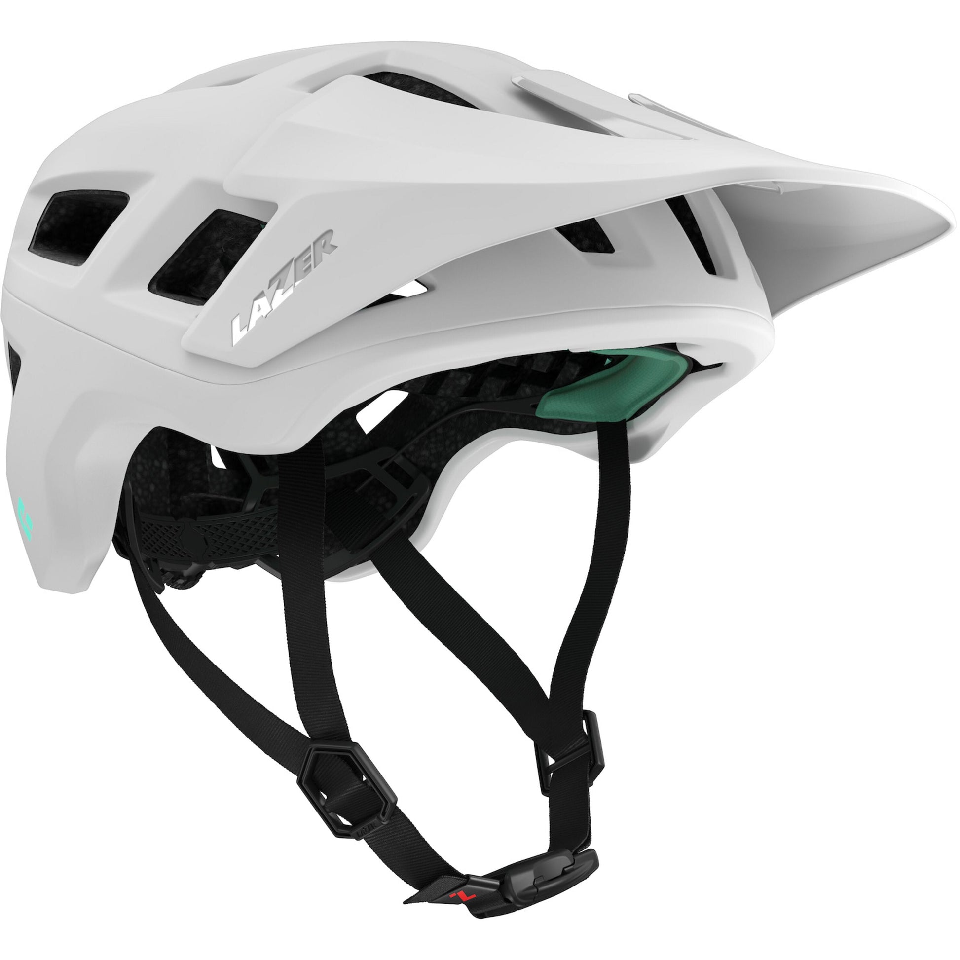LAZER COYOTE KINETICORE MTB HELMET MATT WHITE