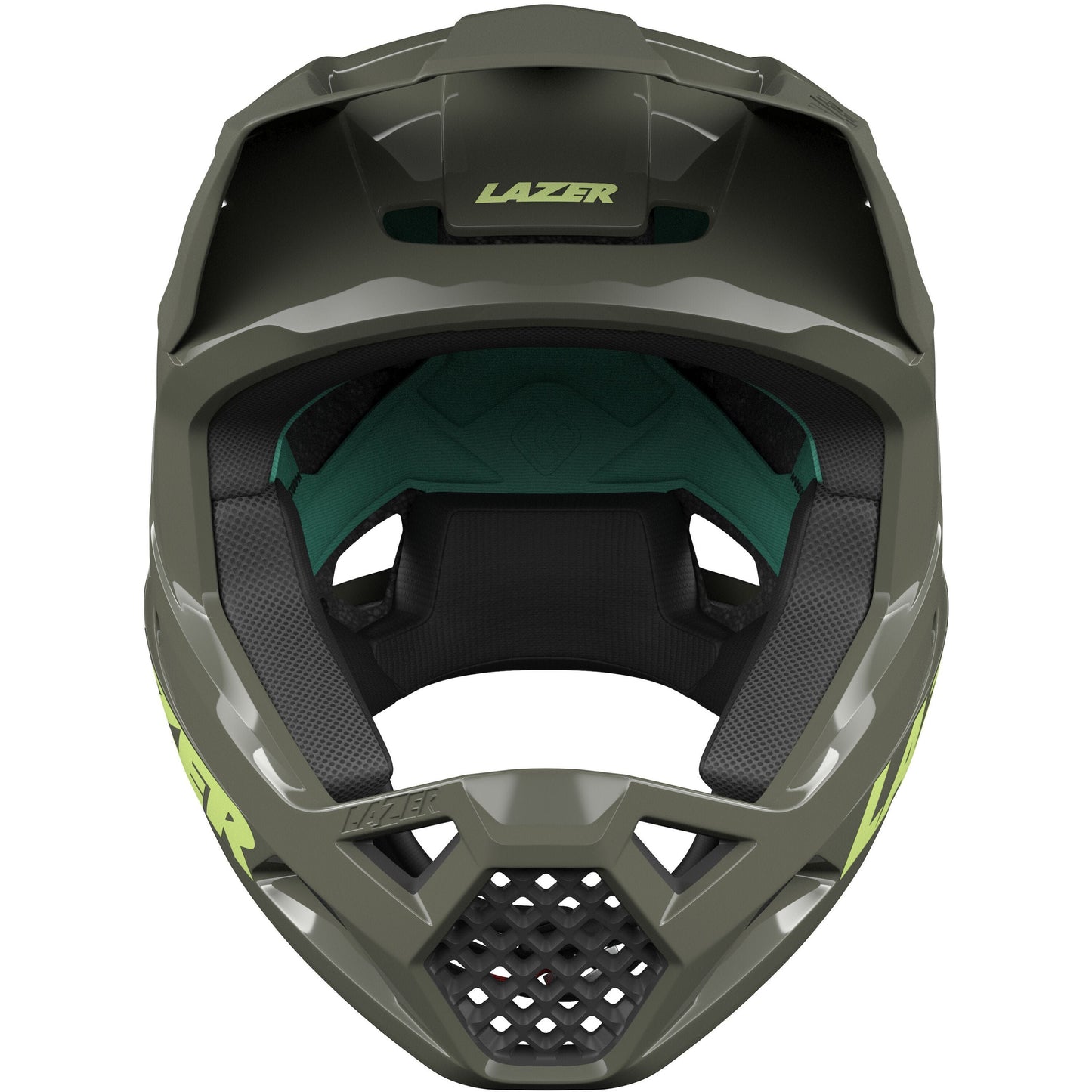 LAZER CHASE KINETICORE FULLFACE HELMET MATTE DARK GREEN