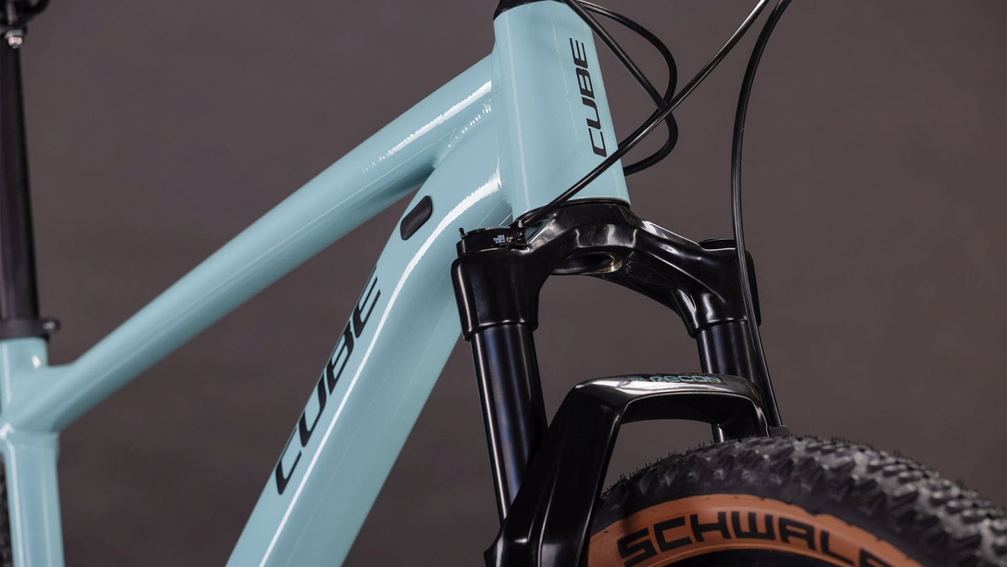 CUBE REACTION SLX HARDTAIL MTB BIKE 2026 TEALGREY' N 'BLACK