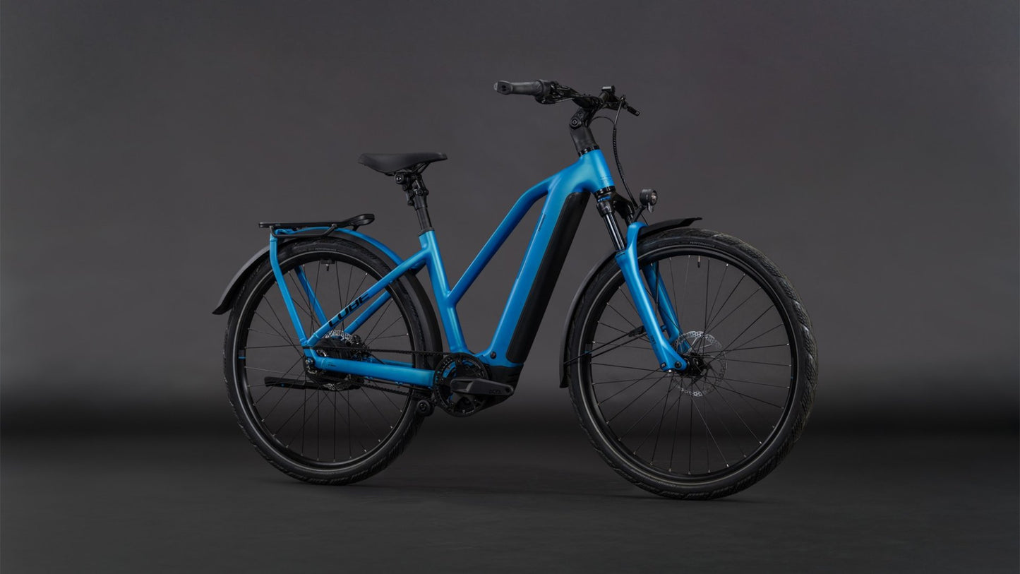 CUBE KATHMANDU HYBRID COMFORT PRO 800 TRAPEZE eBIKE 2026 AZURE´ N ´BLACK