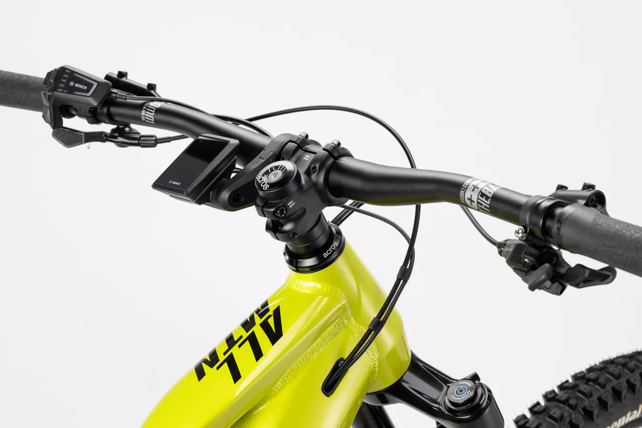 HAIBIKE ALLMTN 6 FULL SUSPENSION eMTB BIKE 2025 GLOSSY NEBULAR LIME/BLACK