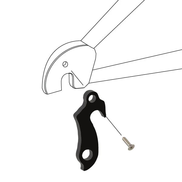 WHEELS MANUFACTURING REPLACEABLE DERAILLEUR HANGER/DROPOUT 109