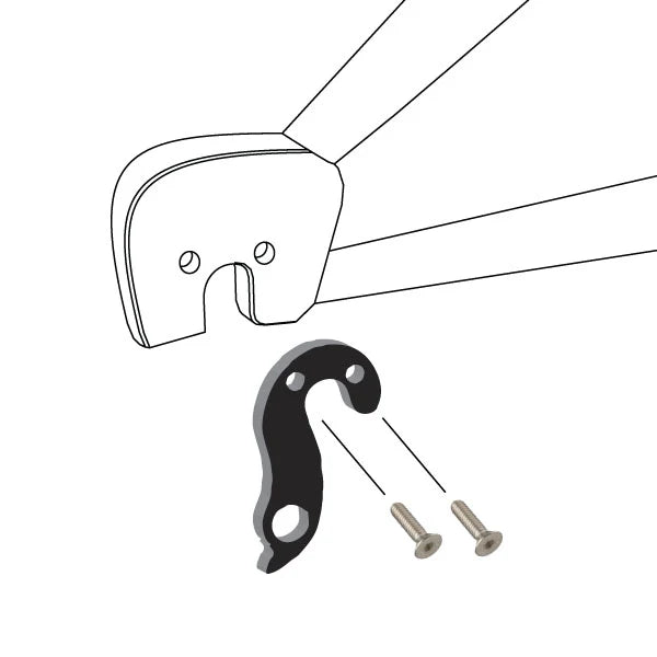 WHEELS MANUFACTURING REPLACEABLE DERAILLEUR HANGER/DROPOUT 157
