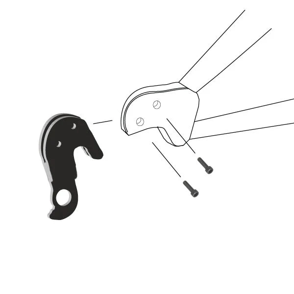 WHEELS MANUFACTURING REPLACEABLE DERAILLEUR HANGER/DROPOUT 17