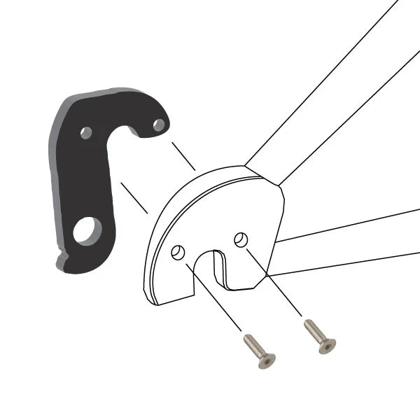 WHEELS MANUFACTURING REPLACEABLE DERAILLEUR HANGER/DROPOUT 66