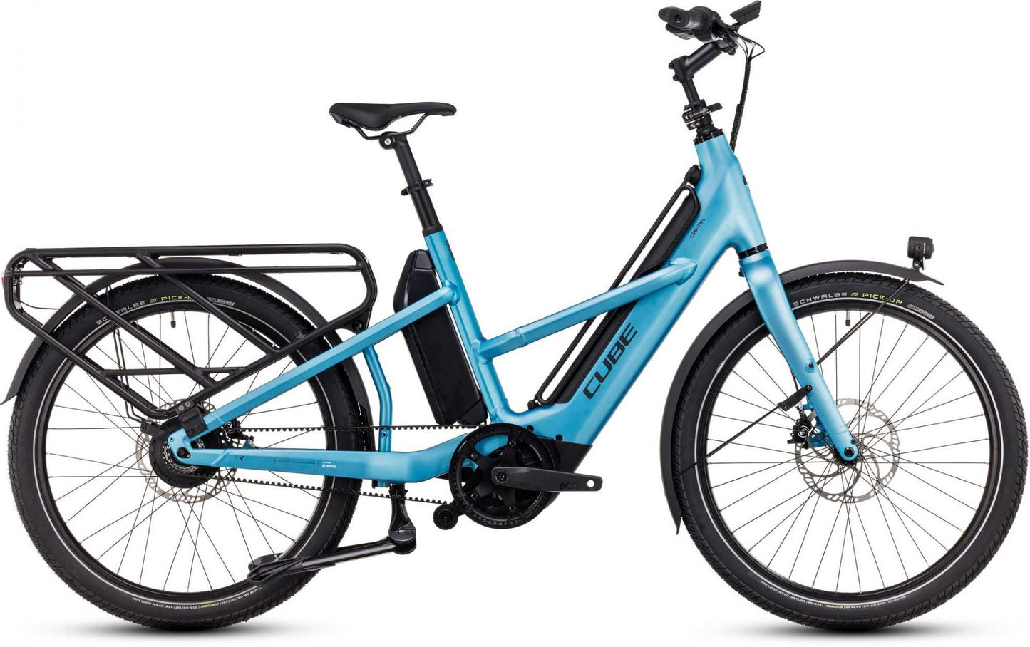 CUBE LONGTAIL HYBRID 725 URBAN eBIKE 2025 BLUE' N 'REFLEX