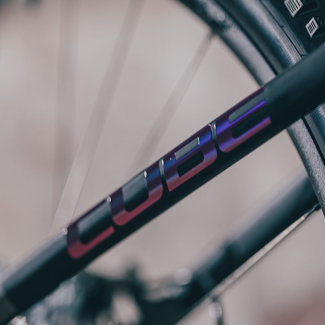 CUBE AMS HYBRID ONE44 C:68X TM 400X E-MTB BIKE 2024 SWAMPGREY 'N' PURPLEREFLEX