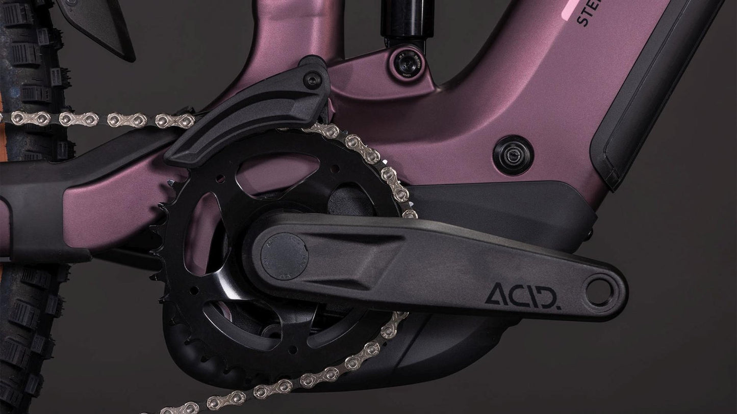 CUBE STEREO HYBRID ONE44 PRO 800 eMTB BIKE 2026 SHIFTBLUSH' N 'RAISIN