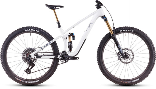 CUBE STEREO ONE77 C:68X SLT 29 MTB BIKE 2025 METALLICWHITE' N 'GREY