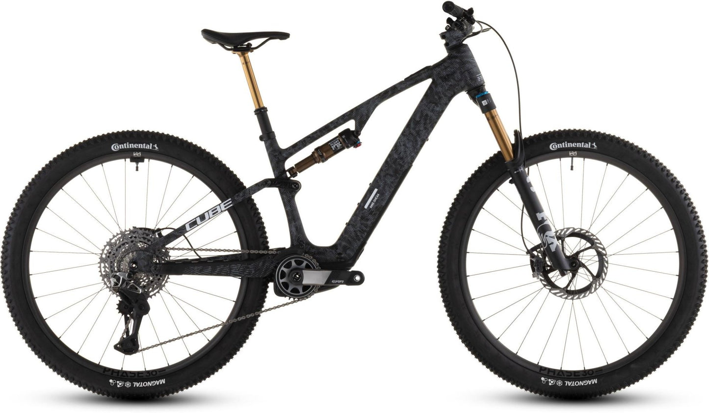 CUBE AMS HYBRID ONE44 C:68X SLT 400X eMTB BIKE 2026 MATRIXBLACK' N 'WHITE