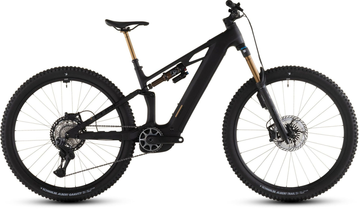 CUBE STEREO HYBRID ONE44 HPC AT 800 eMTB BIKE 2026 CARBON' N 'GOLD