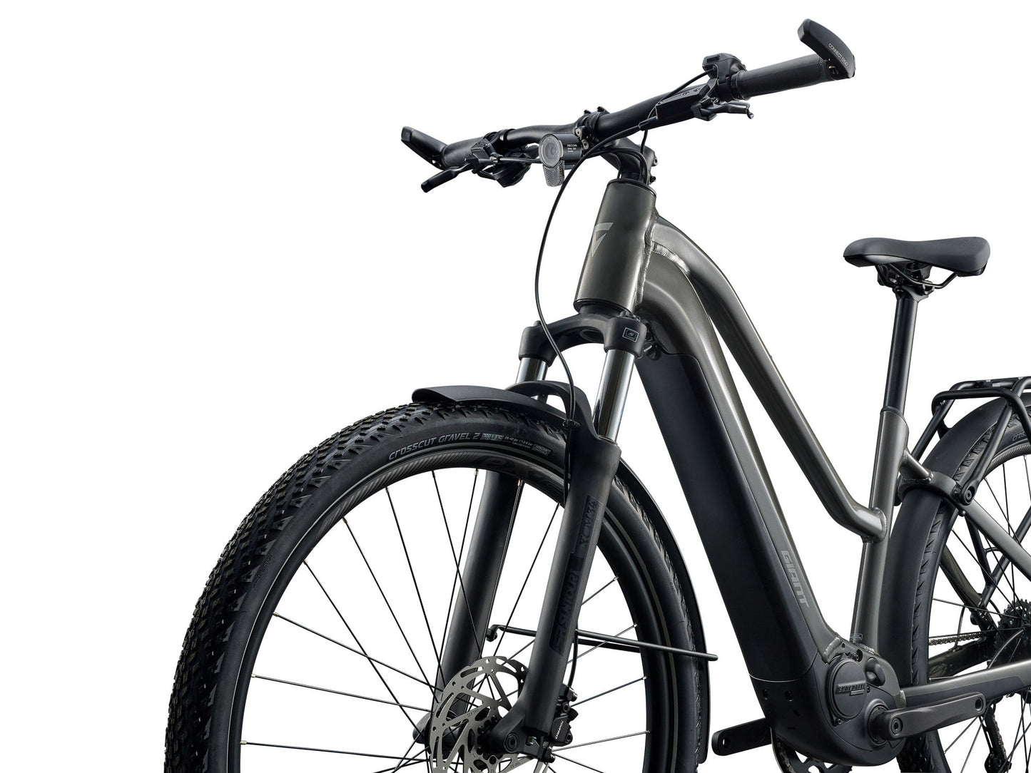 GIANT EXPLORE E+ 4 STAGGER HYBRID eBIKE 2026 STEALTH CHROME