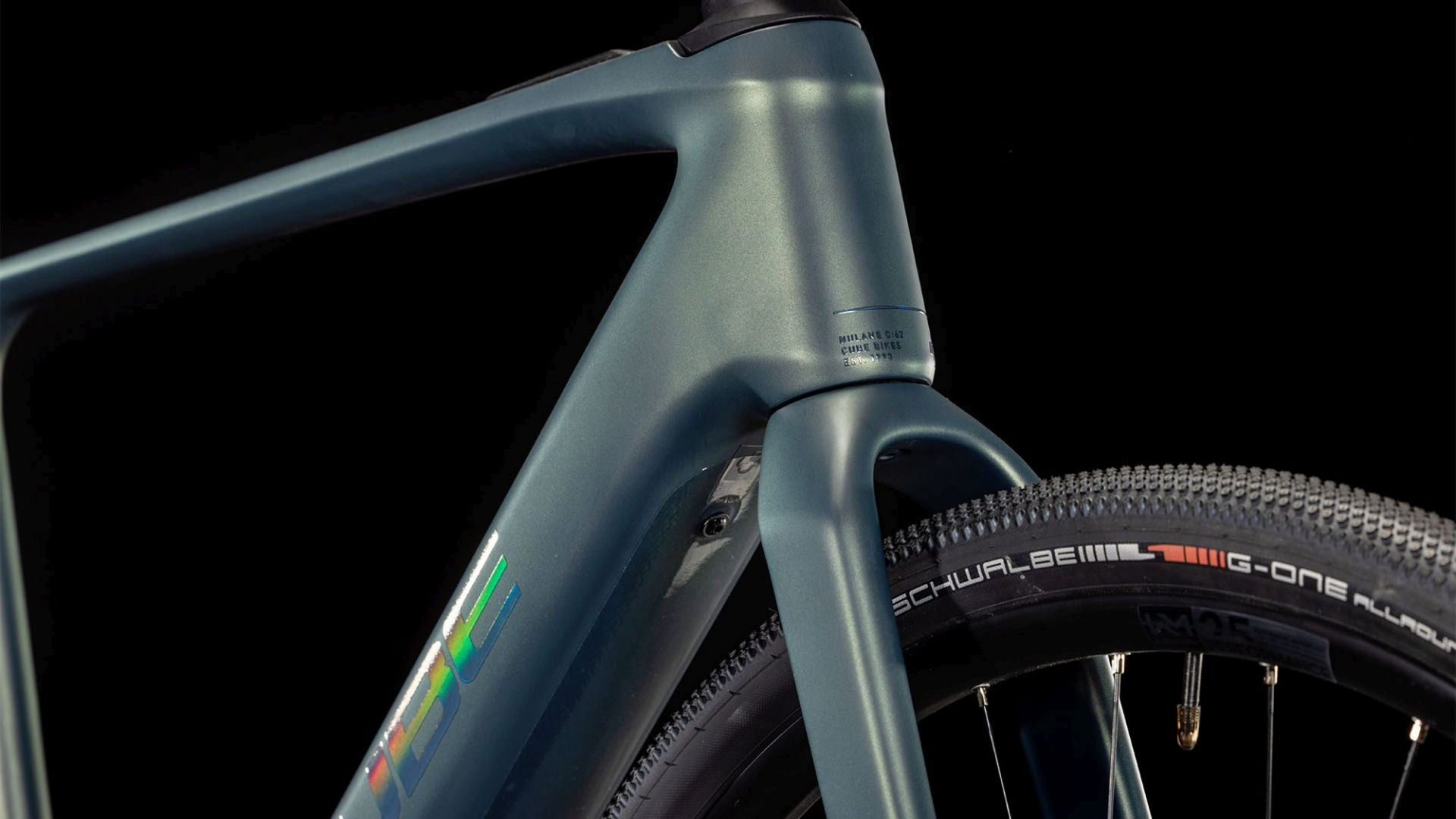 CUBE NULANE HYBRID C:62 RACE 400X GRAVEL eBIKE 2025 SAGEBUSHGREEN' N 'PRISM