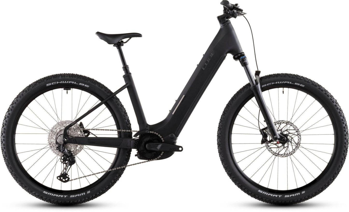 CUBE REACTION HYBRID PRO 800 EASY ENTRY eMTB BIKE 2026 BLACKLINE