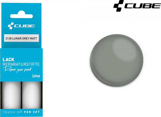 CUBE TOUCH UP PEN SET LUNAR GREY MATT 2138
