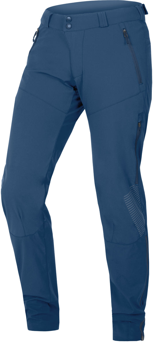 ENDURA WOMEN'S MT500 SPRAY BAGGY TROUSER II - BLUEBERRY