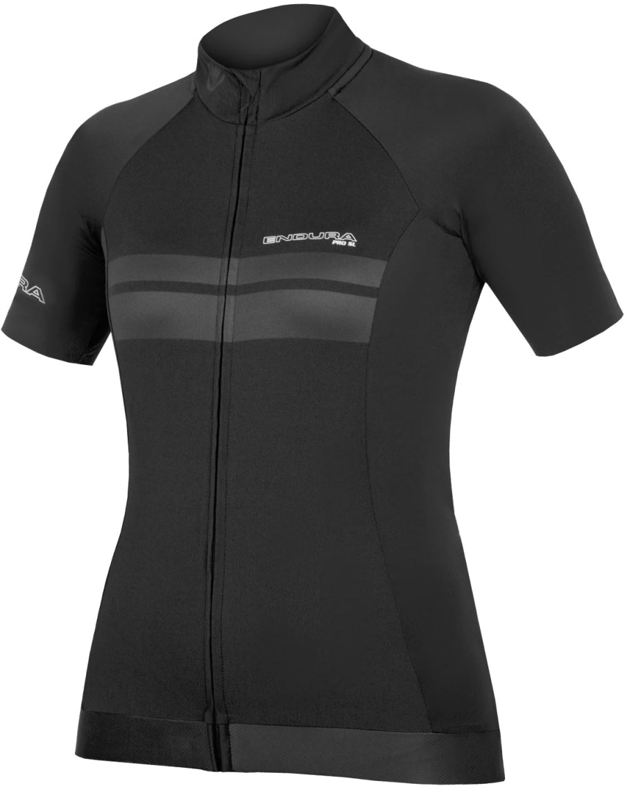 ENDURA WOMEN'S PRO SL S/S JERSEY - BLACK