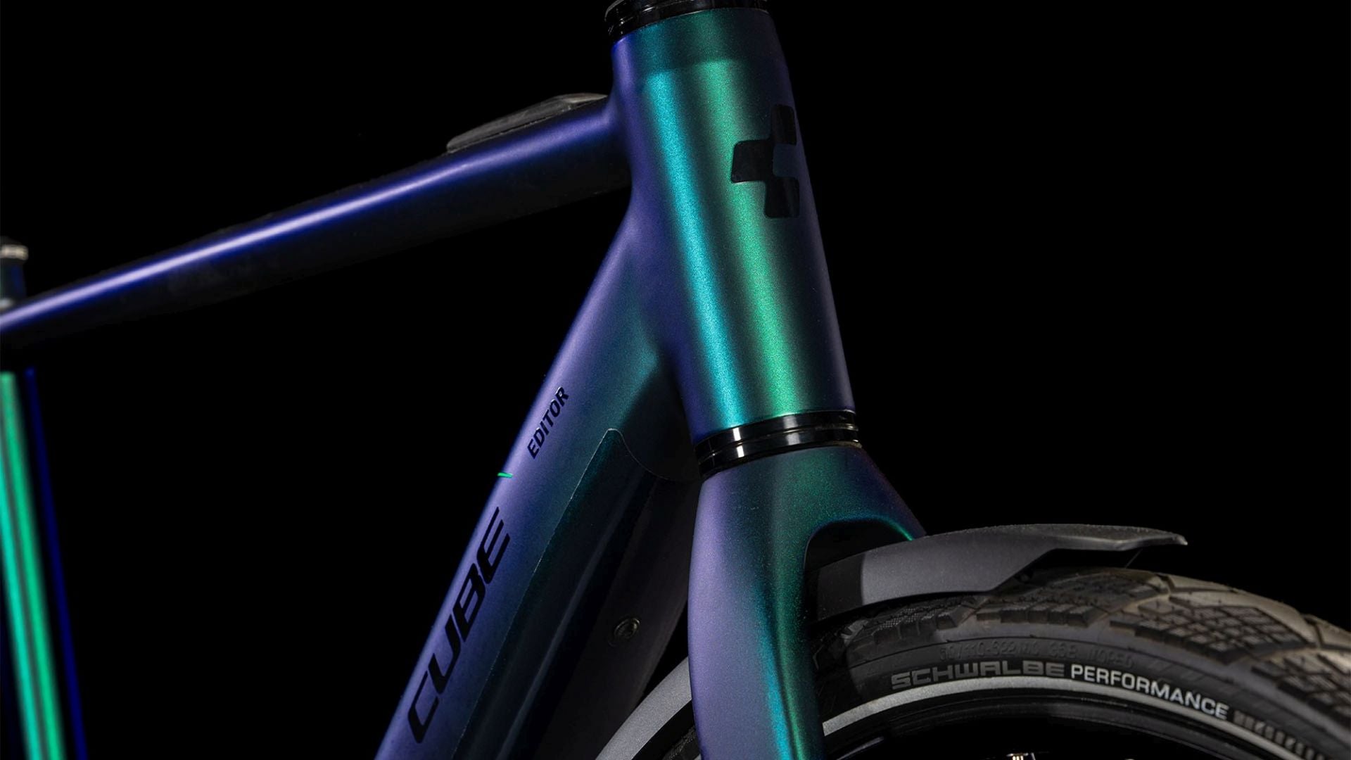 CUBE EDITOR HYBRID SLT FE 400X URBAN eBIKE 2025 GOBLIN' N 'GLOSSY