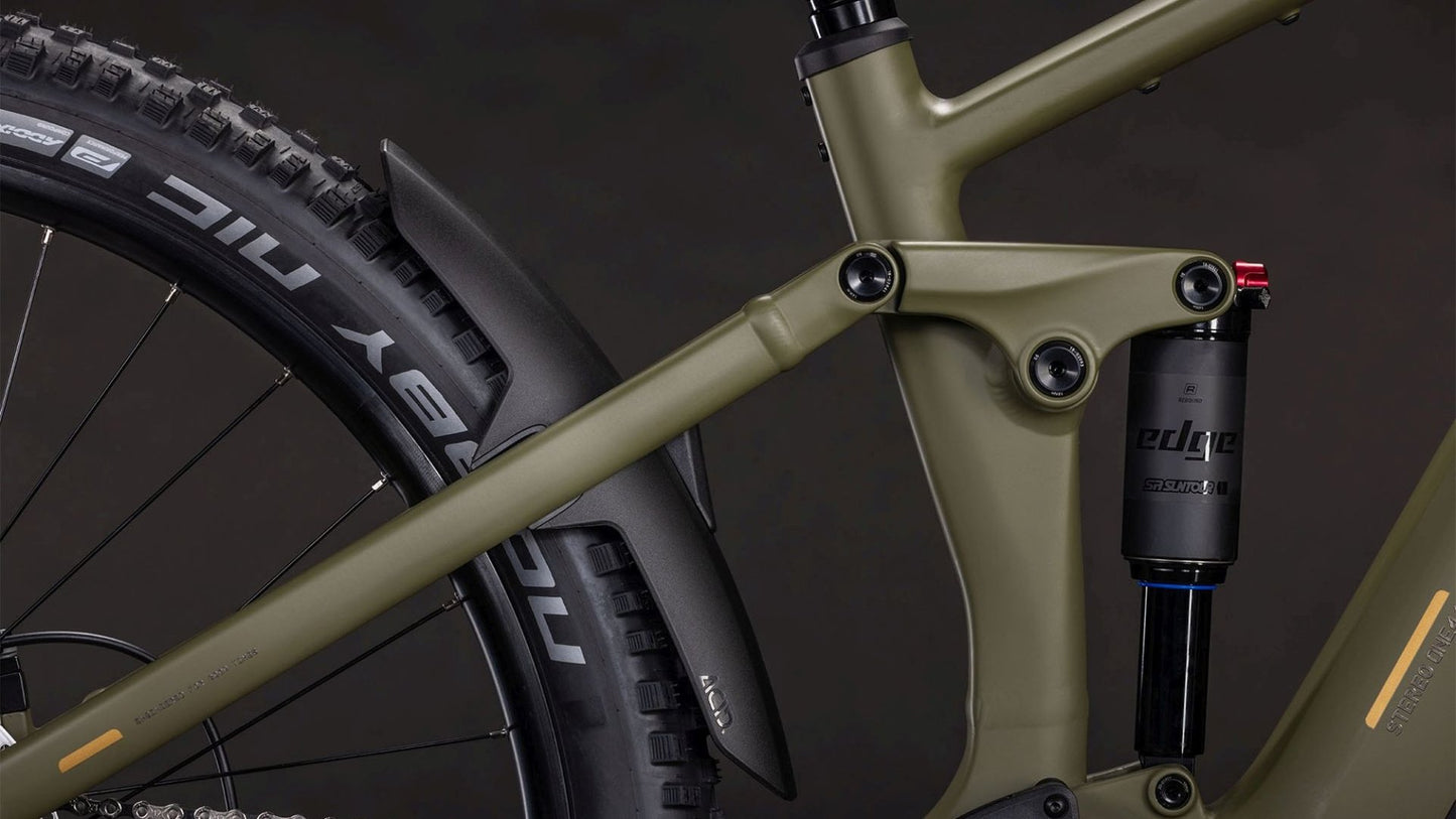 CUBE STEREO HYBRID ONE44 PRO 800 eMTB BIKE 2026 DUSTYOLIVE' N 'GOLD