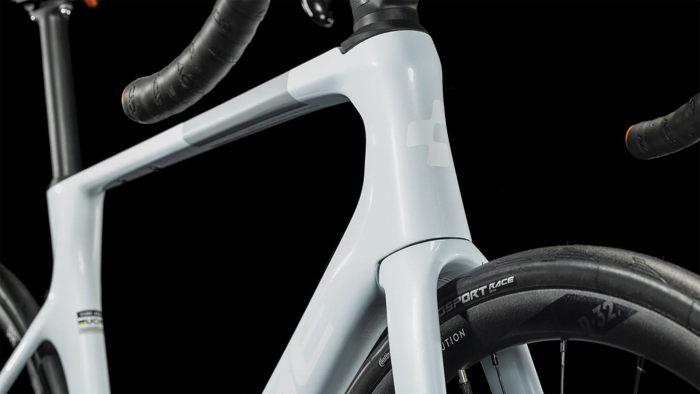 CUBE AGREE C:62 PRO ROAD BIKE 2023 WHITE ´N´ ORANGE