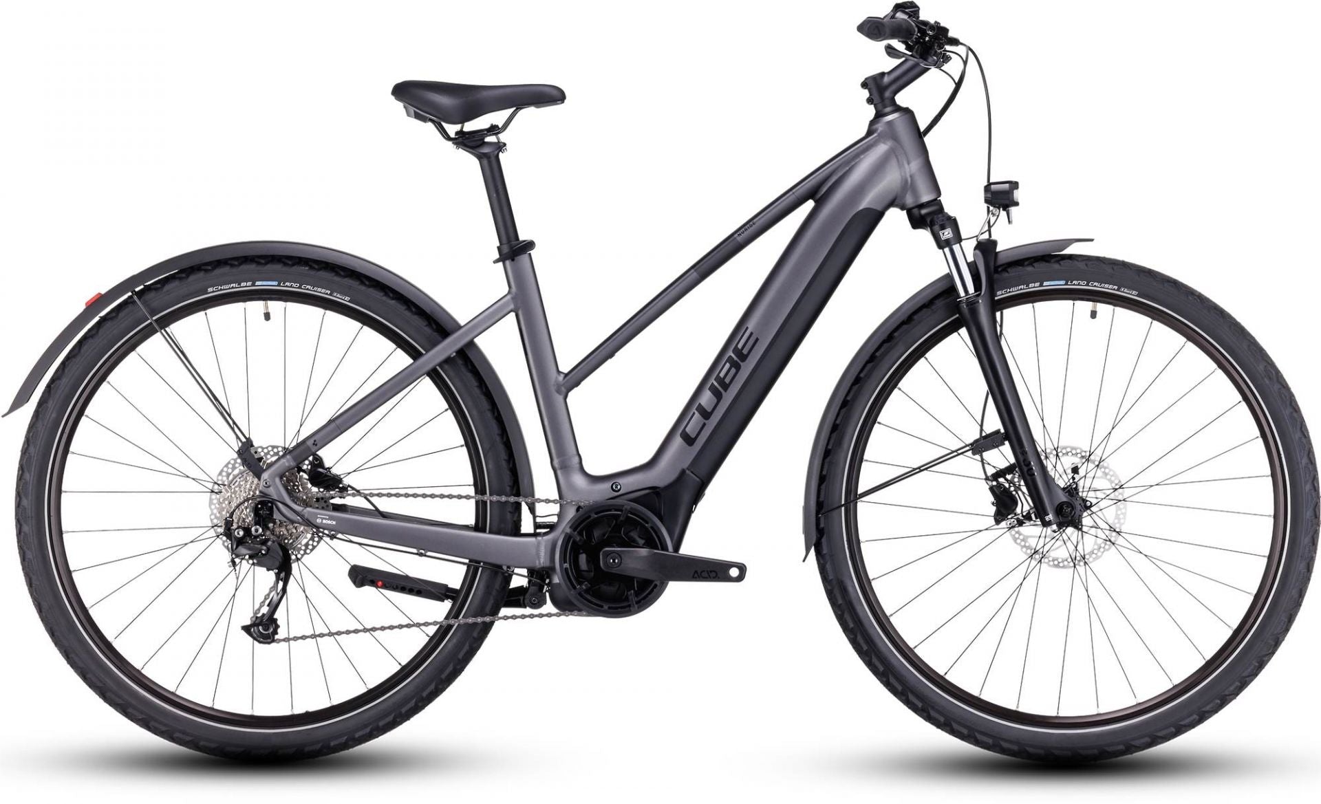 CUBE NURIDE HYBRID PERFORMANCE 625 ALLROAD LADY EBIKE 2023 GRAPHITE ´N´ BLACK