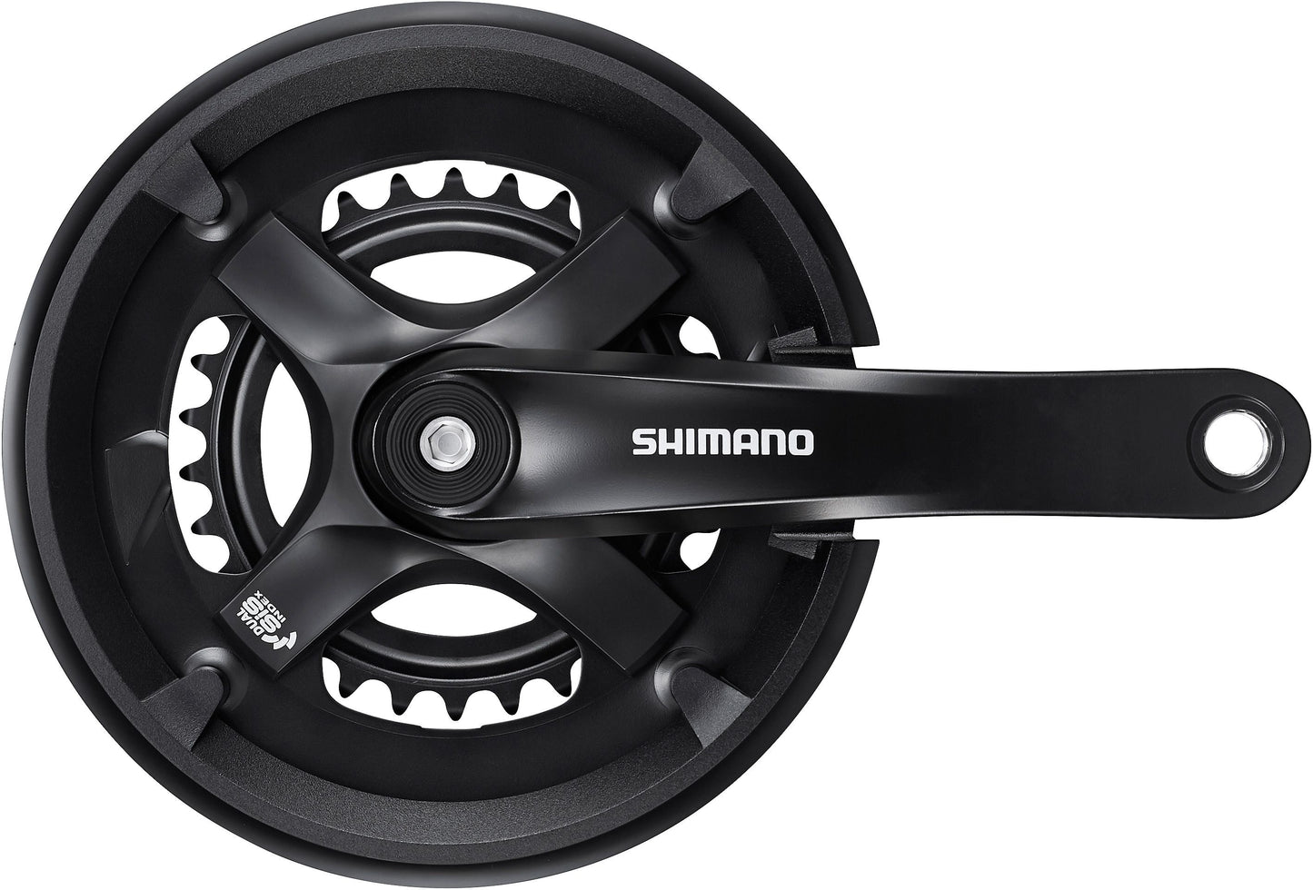SHIMANO TOURNEY FC--TY501 2x6/7/8-SPEED SQUARE CRANK 46/30