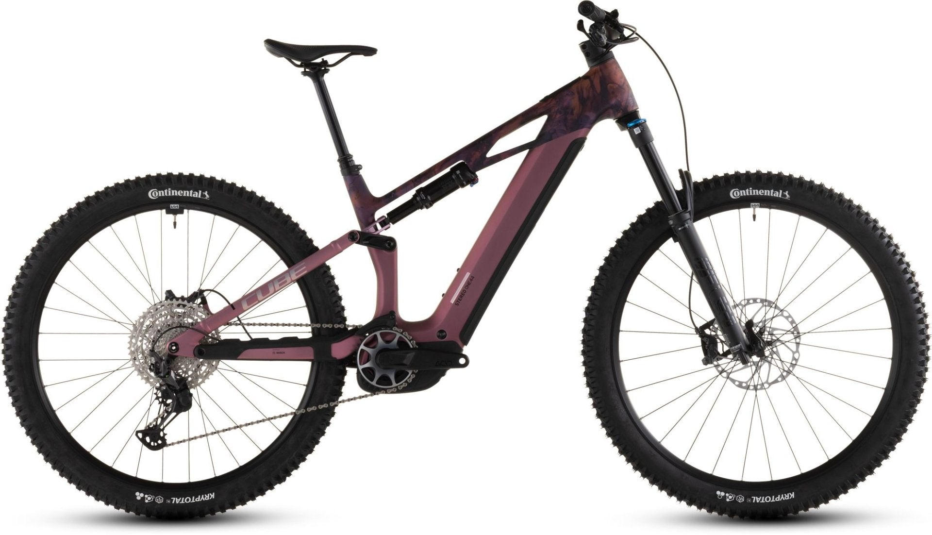CUBE STEREO HYBRID ONE44 HPC SLX 800 eMTB BIKE 2026 SHIFTBLUSH' N 'ART