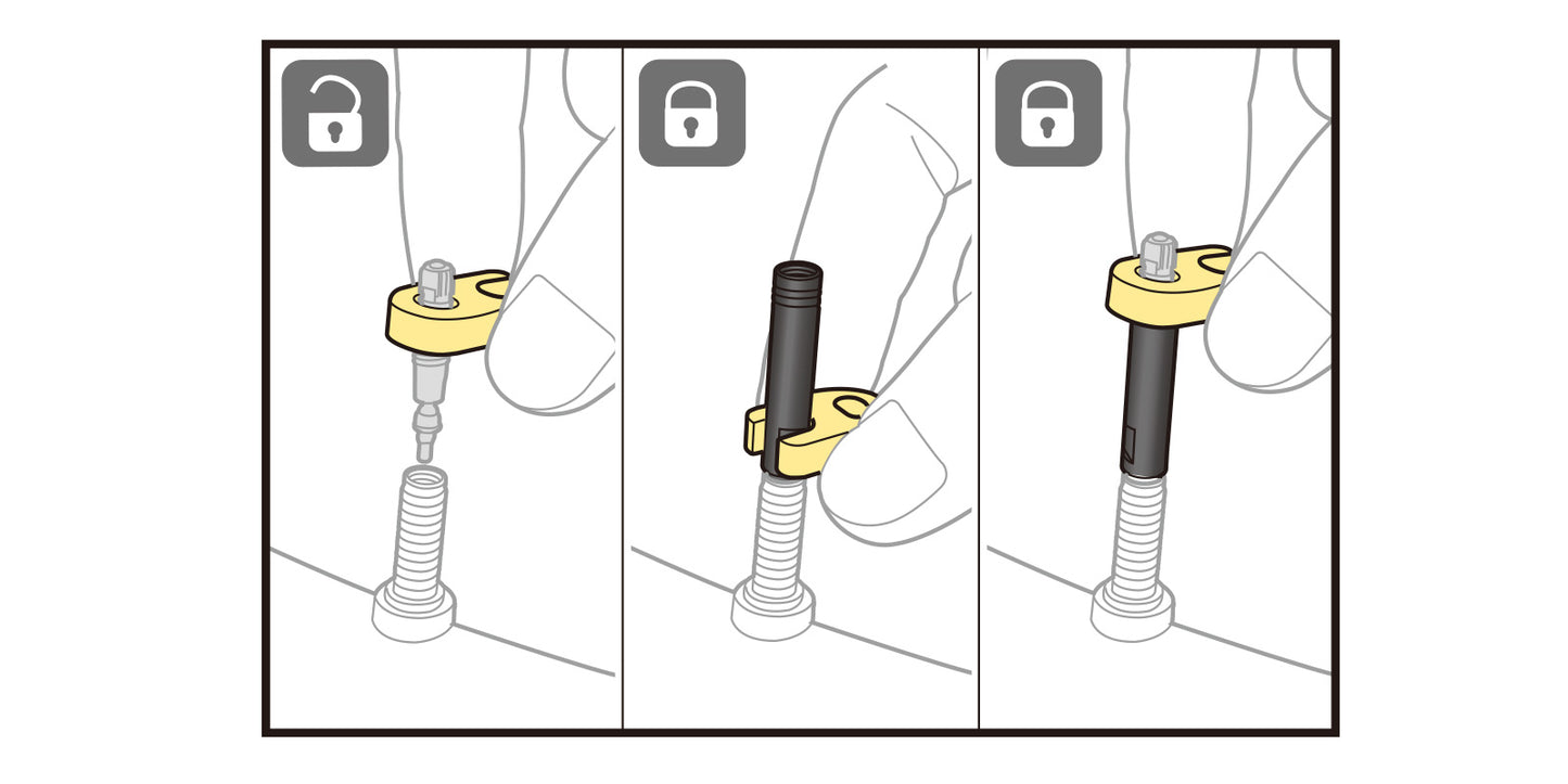 TOPEAK PRESTA VALVE EXTENDER 28MM