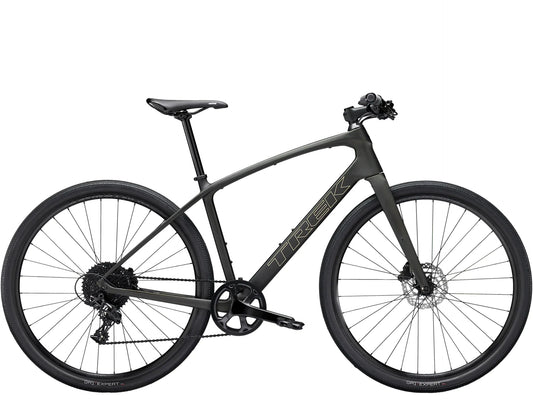 TREK FX SPORT SL 5 HYBRID BIKE 2026 MATTE BLACK OLIVE/DEEP SMOKE