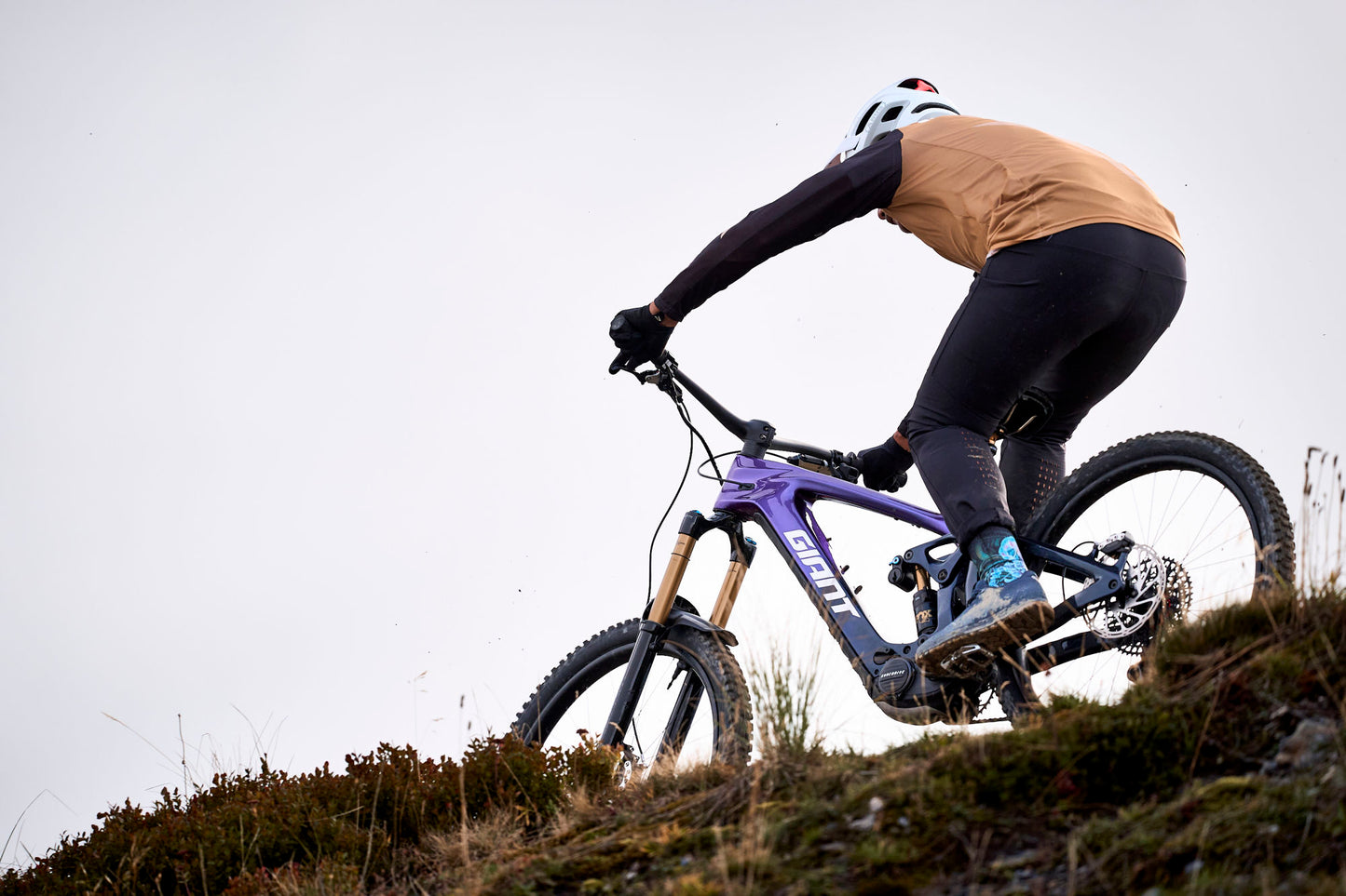 GIANT REIGN ADVANCED E+ 0 eMTB BIKE 2026 PURPLE HAZE/METALLIC NAVY