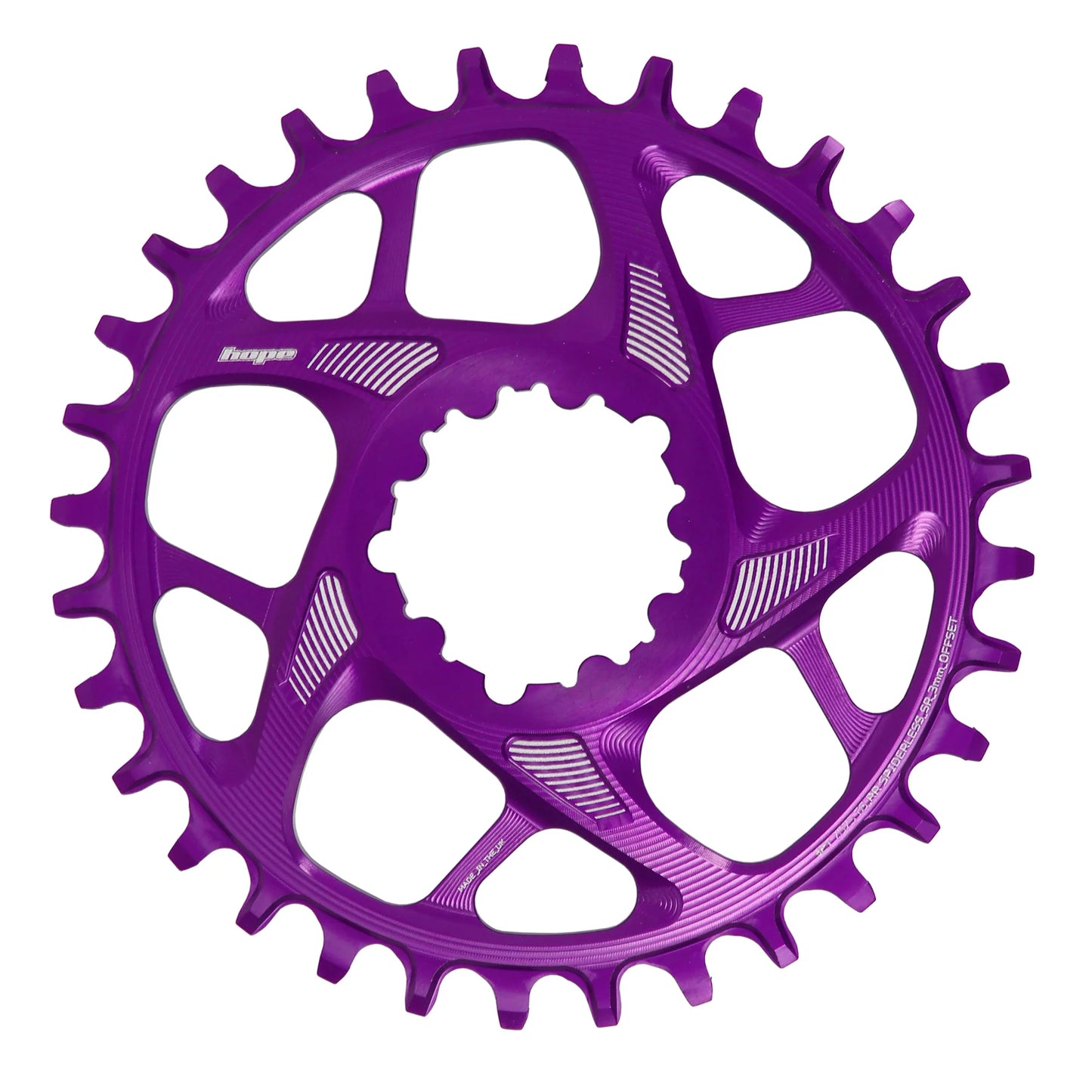 HOPE R22 SPIDERLESS CHAINRING SR3 3-BOLT