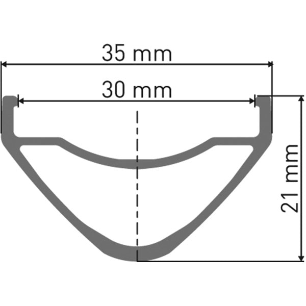 DT SWISS HX 531 27.5" HYBRID DISC RIM