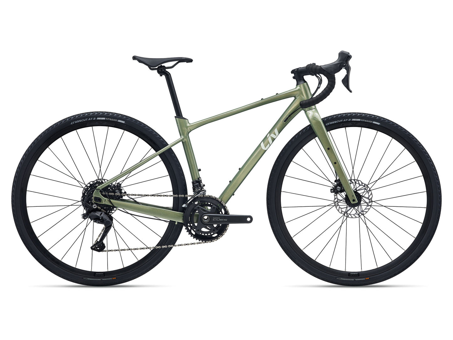GIANT LIV DEVOTE 2 GRAVEL BIKE 2026 GLEAMING OLIVE
