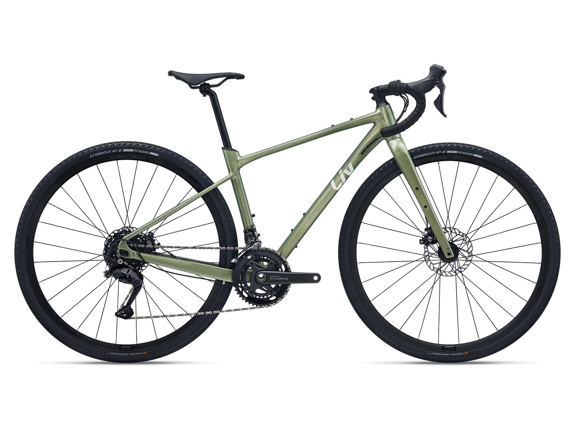 GIANT LIV DEVOTE 2 GRAVEL BIKE 2026 GLEAMING OLIVE