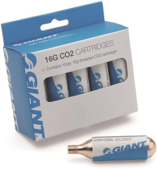 GIANT CONTROL BLAST CO2 10 X 16G REFILL PACK