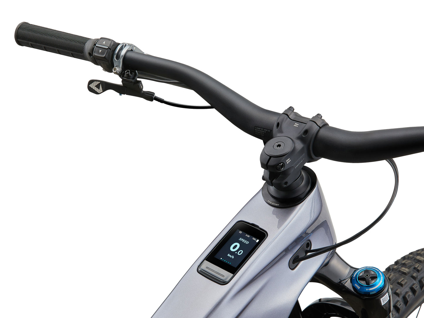 GIANT REIGN ADVANCED E+ 1 eMTB BIKE 2026 MERCURY/CARBON SMOKE