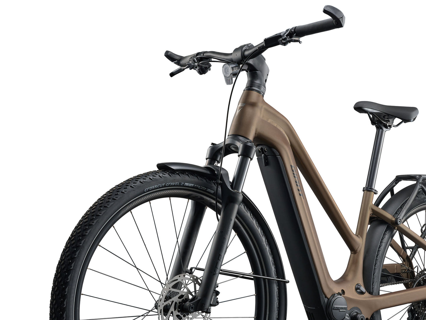 GIANT EXPLORE E+ 3 STAGGER HYBRID eBIKE 2026 PYRITE BROWN
