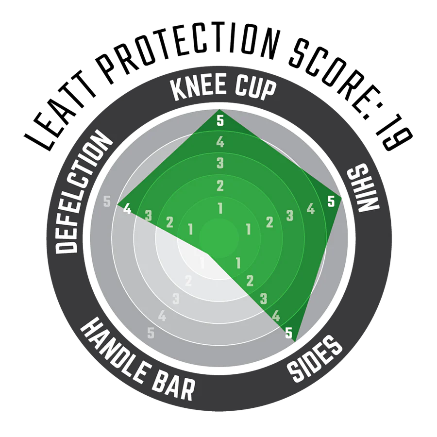 LEATT KNEE & SHIN GUARD 3DF HYBRID EXTENSION